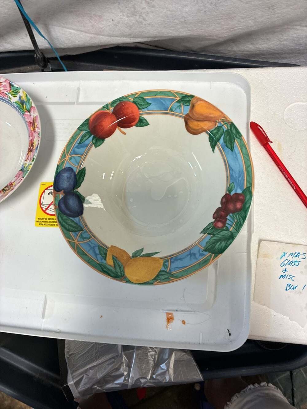 Victoria & Beale Casual Forbidden Fruit 9026 Rimmed Soup Bowl